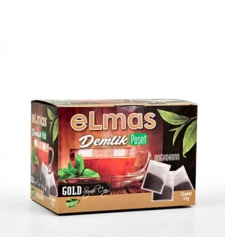 Elmas Demlik Poşet Çay 200 lü 6000 gr Bergamotlu